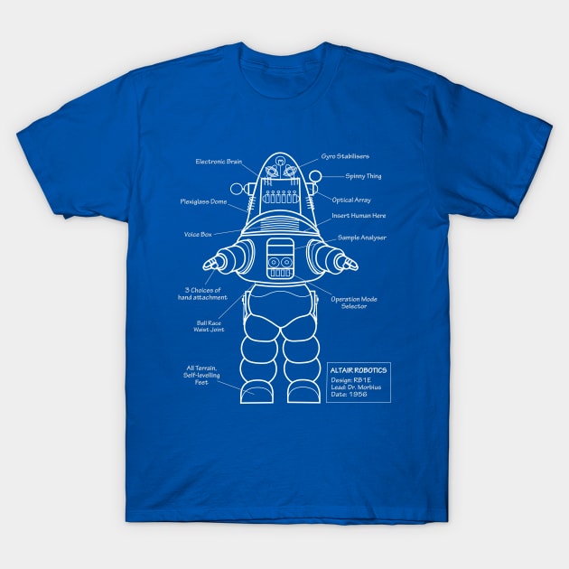 Robot Anatomy T-Shirt by solublepeter